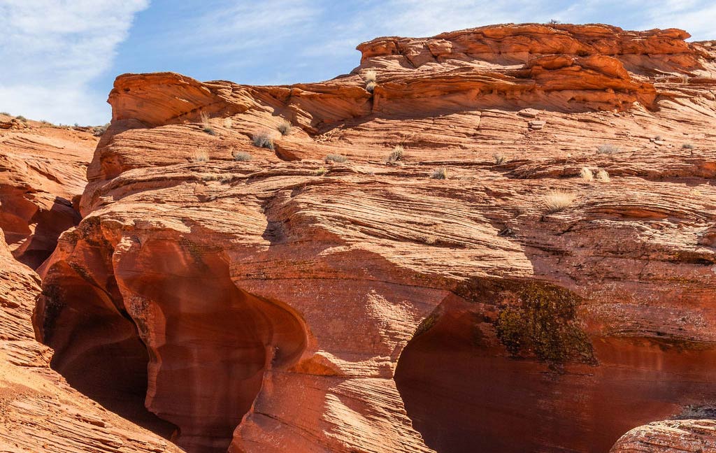 Lower Antelope Canyon Desert Surroundings